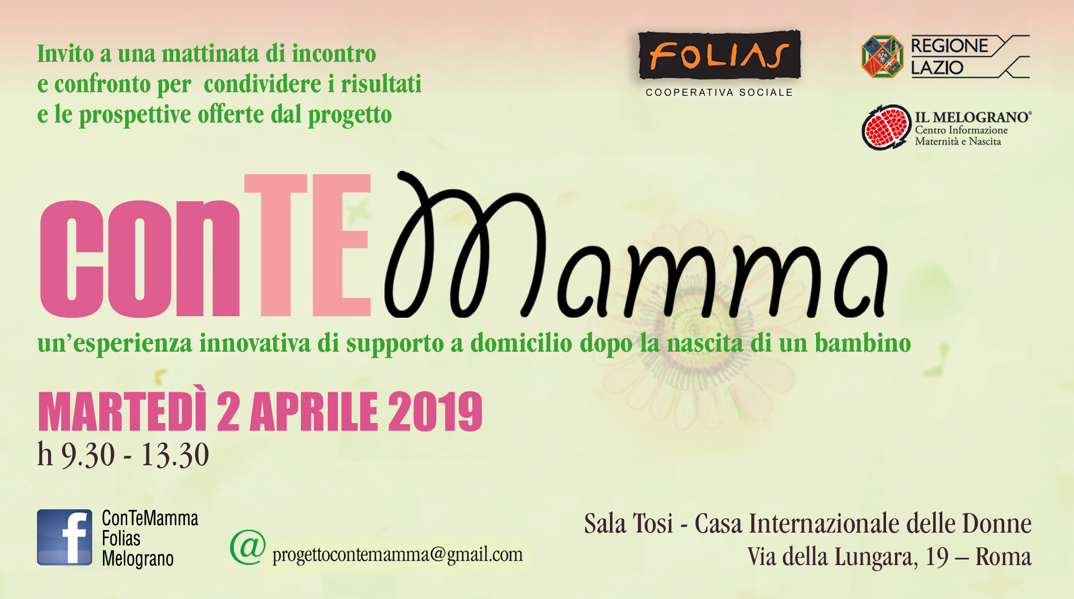 con te mamma evento FB
