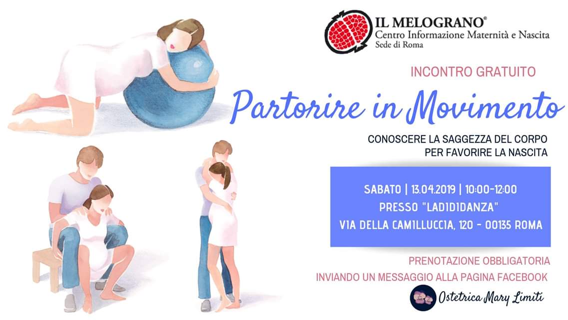 partorire in movimento