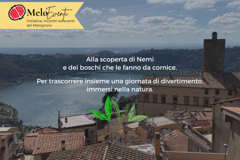 Passeggiata a Nemi Passeggiata a Nemi