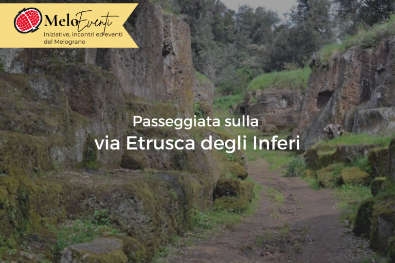 passeggiata genitori bambini sulla via degli inferi